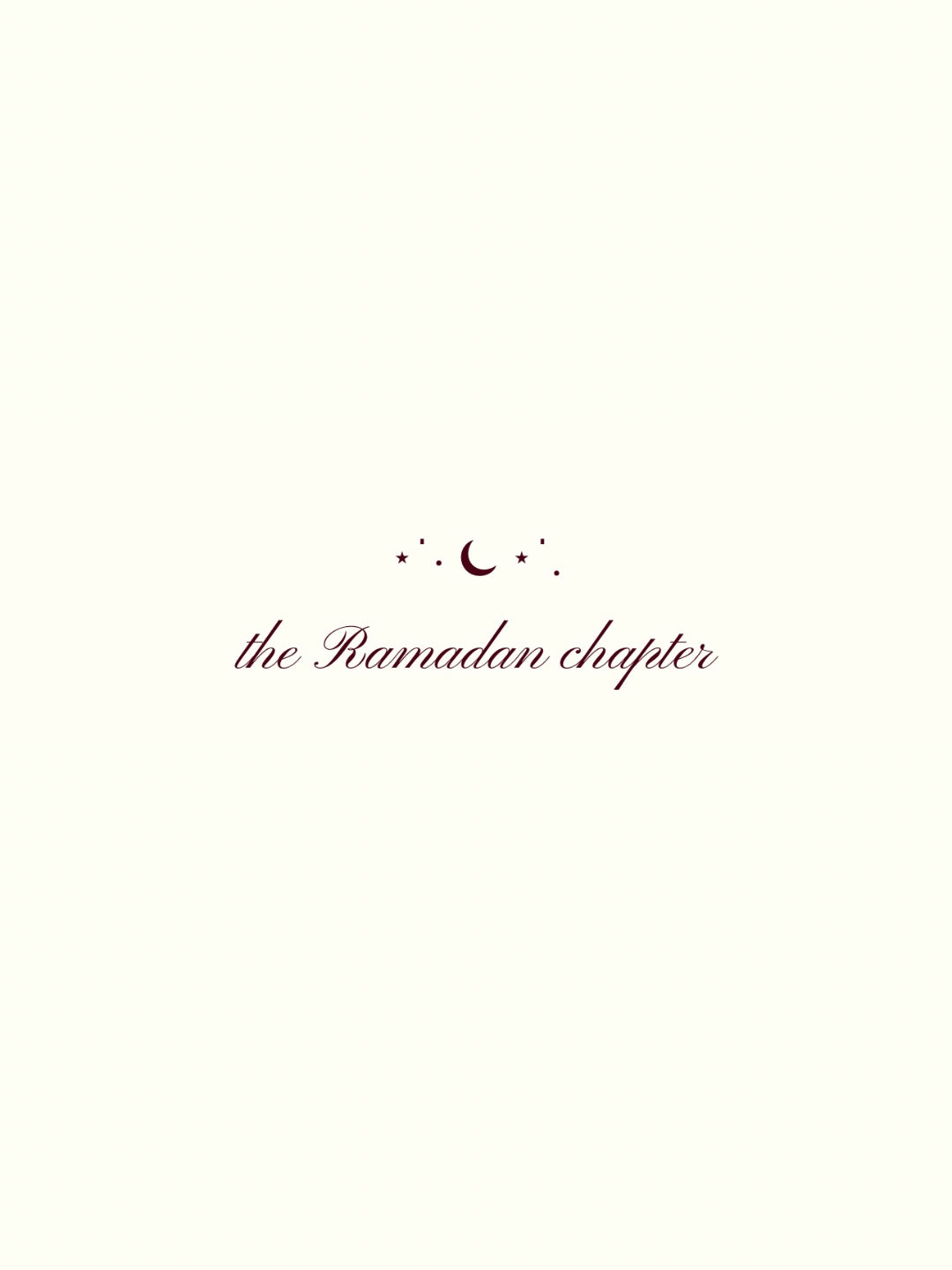 Ramadan Edit ✨