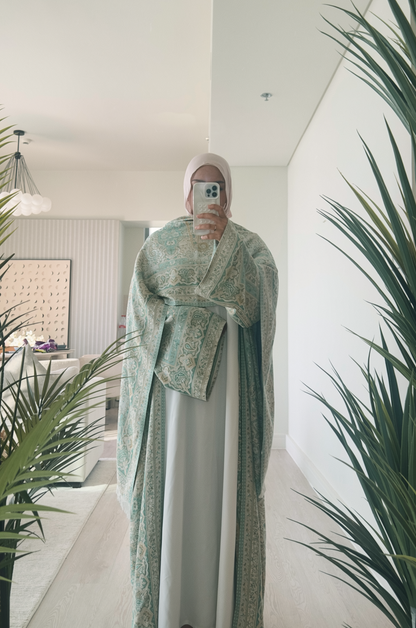 Pashmina Abayas with stones