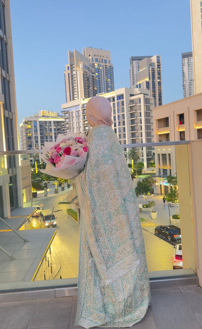 Pashmina Abayas with stones