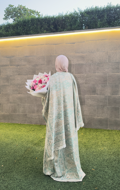 Pashmina Abayas with stones