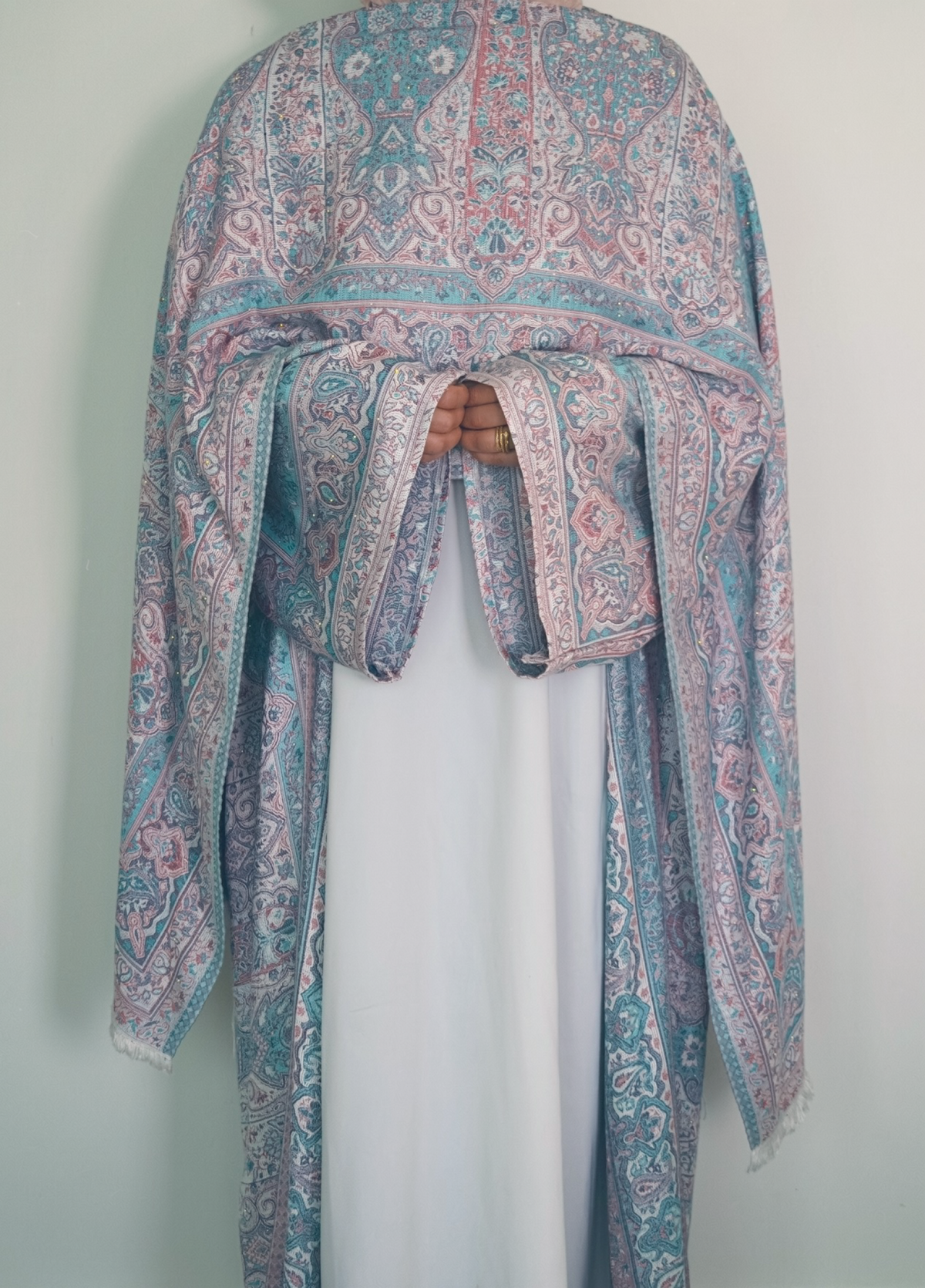Pashmina Abayas with stones