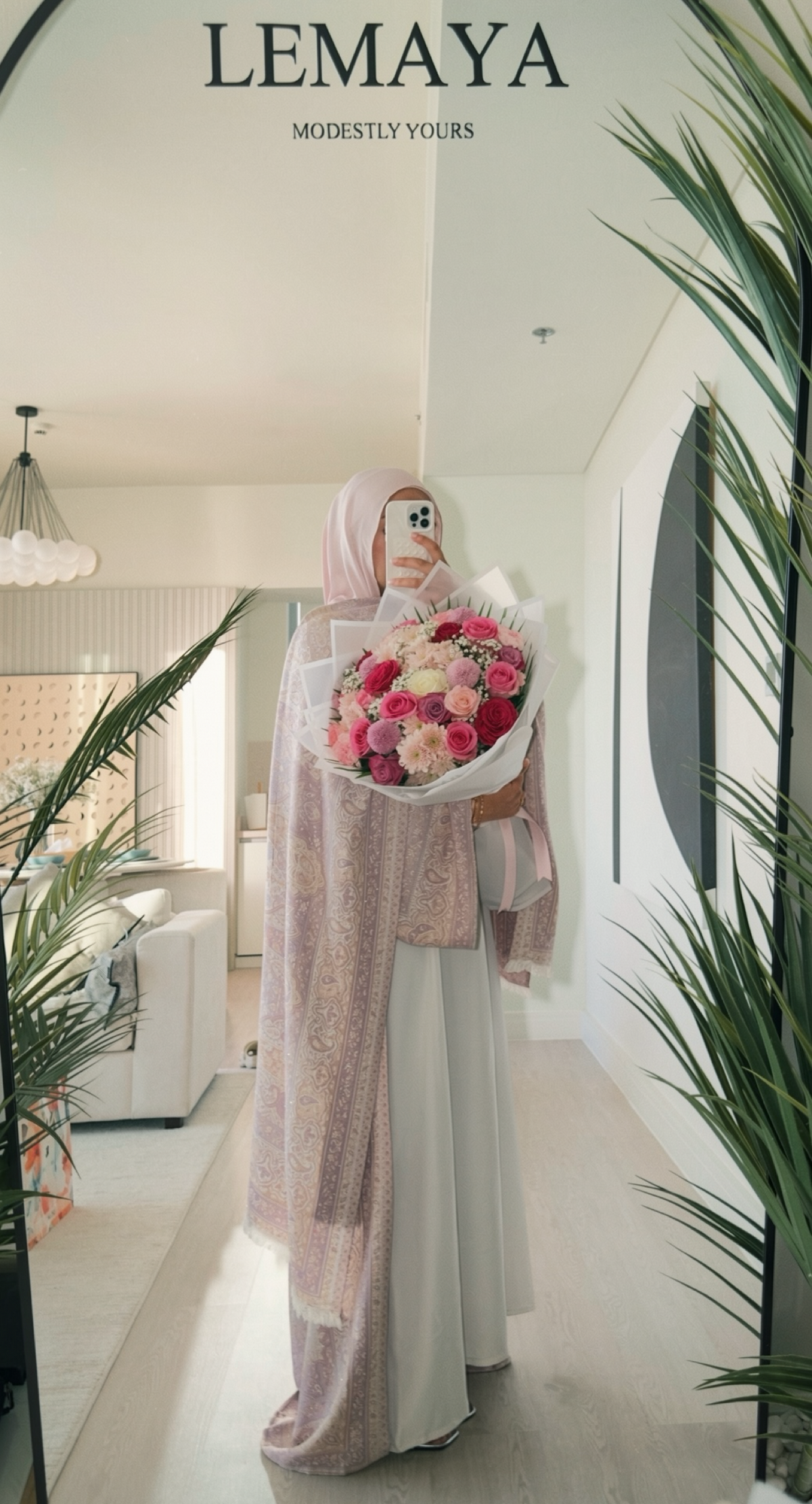 Pashmina Abayas with stones