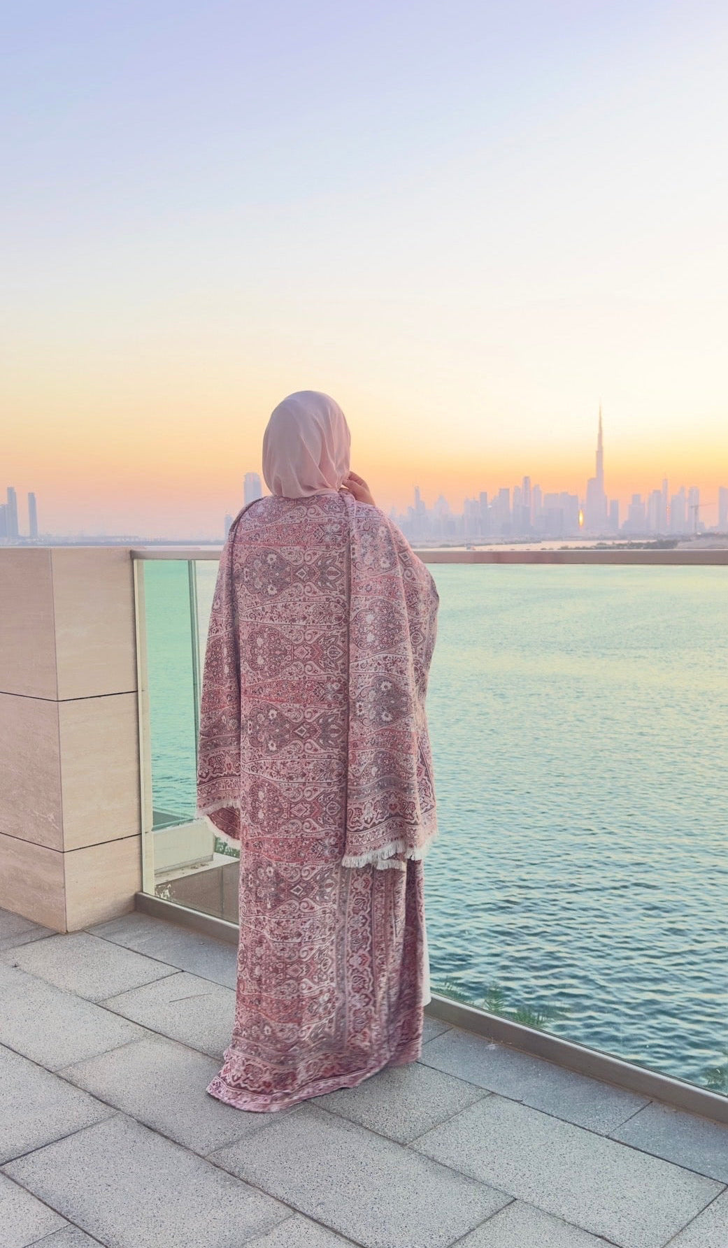 Pashmina Abayas with stones