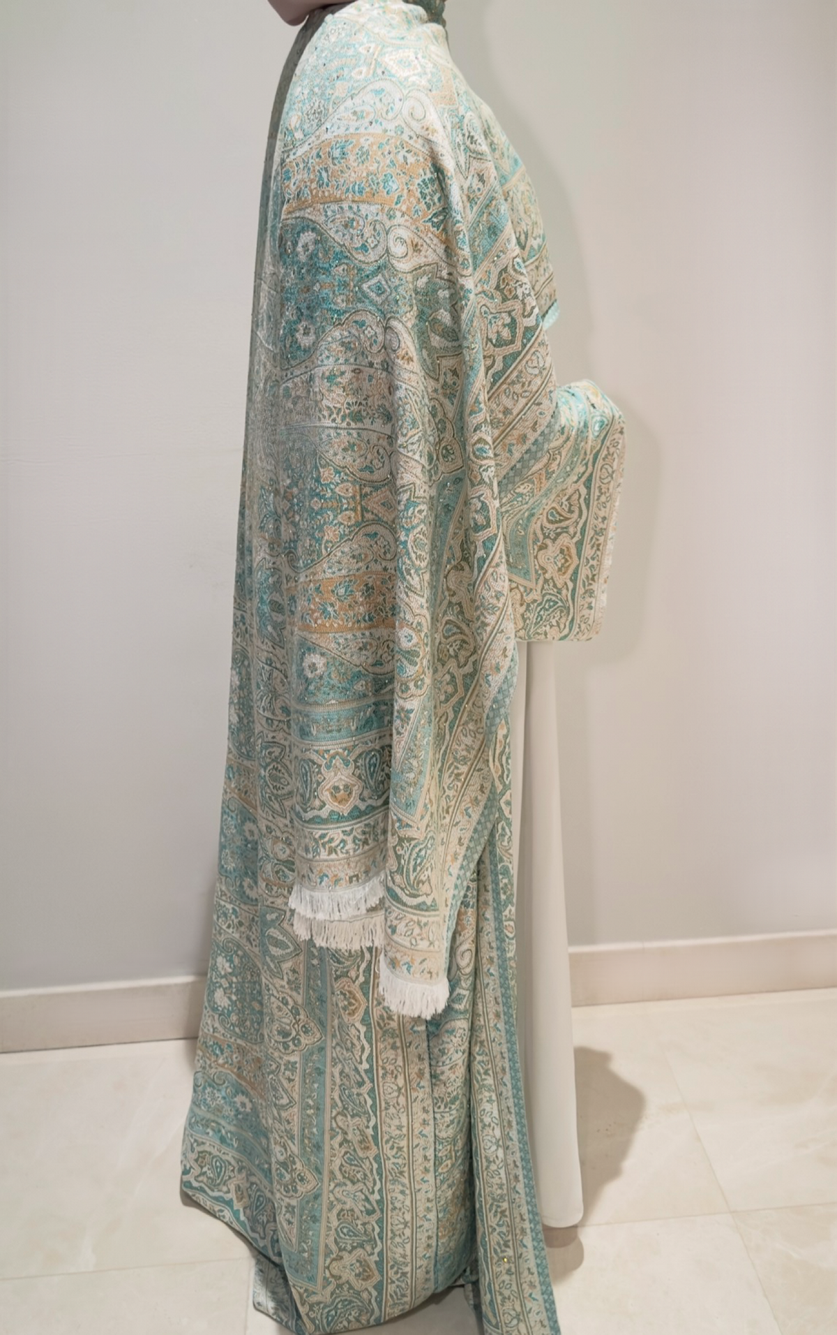 Pashmina Abayas with stones