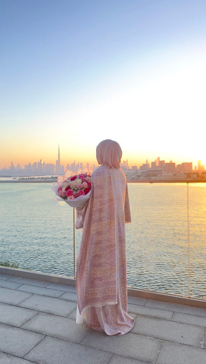 Pashmina Abayas with stones