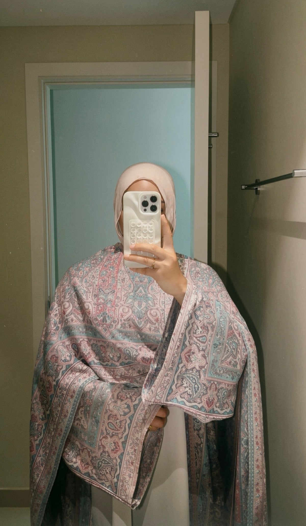 Pashmina Abayas with stones