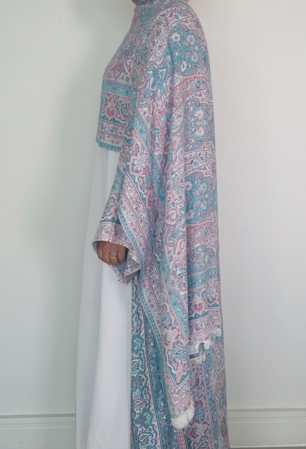 Pashmina Abayas with stones