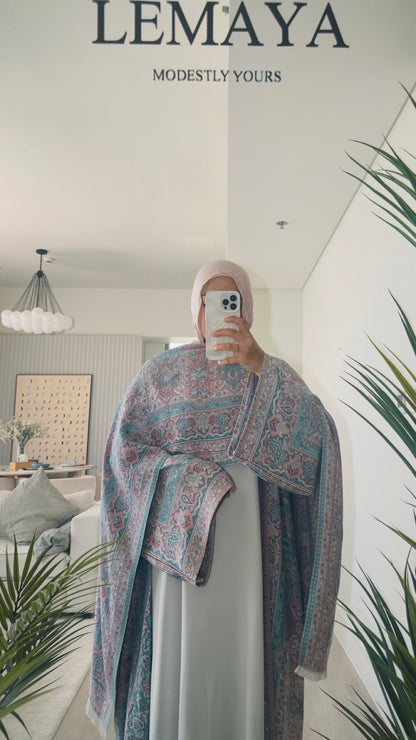 Pashmina Abayas with stones